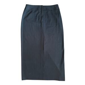 Nine & Company Black Maxi Skirt - Size 6 - 90s Minimalist